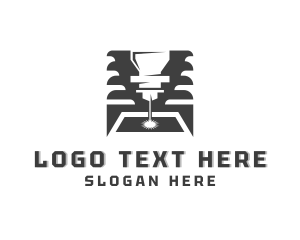 Metalwork Engraving Laser Repairman  Logo