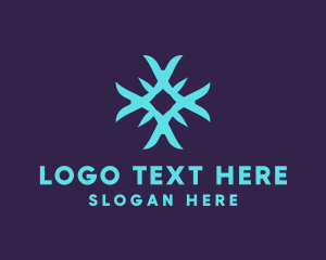 Symbol - Tribal Cross Symbol logo design