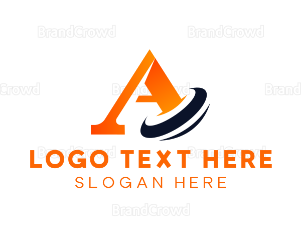 Modern Swoosh Business Logo