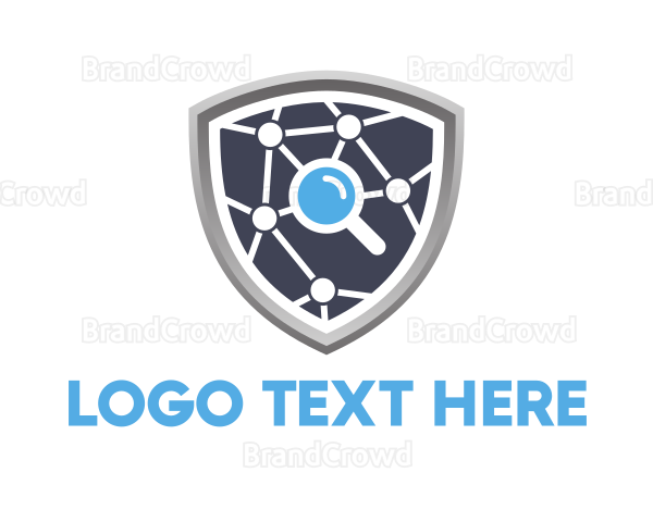 Network Search Shield Logo
