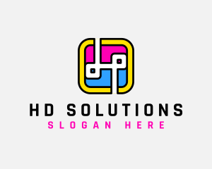 Inkjet Digital Printing logo design