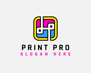 Printer - Inkjet Digital Printing logo design