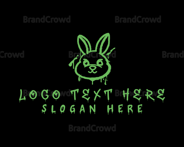 Graffiti Art Bunny Logo