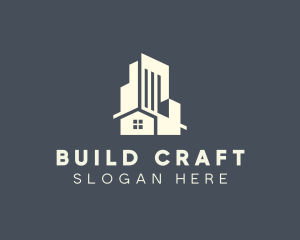 Building Home Property logo design