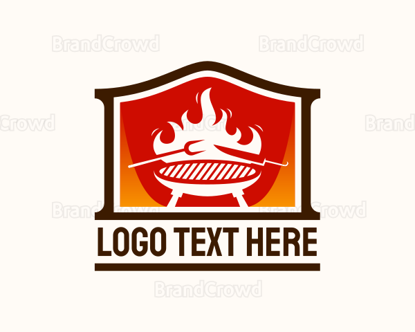 Flame Grill Restaurant Logo