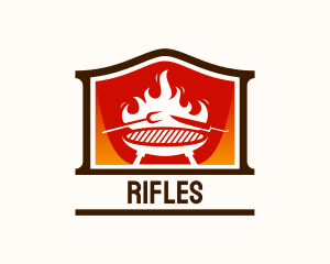 Flame Grill Restaurant logo design