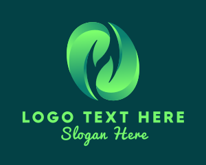 Nature - Nature Leaf Hands logo design