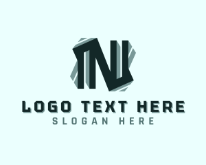Company - Generic Startup Business Letter N logo design
