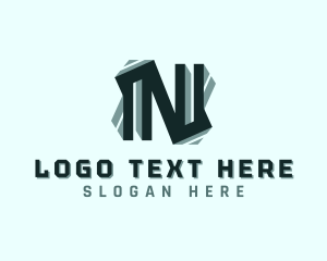 Generic Startup Business Letter N Logo