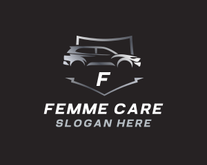 SUV Vehicle Car Care logo design