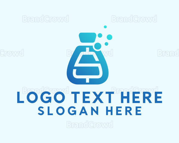 Liquid Soap Letter S Logo