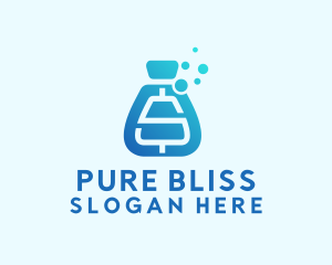 Soap - Liquid Soap Letter S logo design