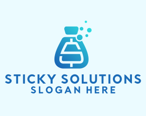 Liquid Soap Letter S  logo design