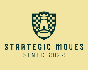 Chessboard - Rook Finance Institute logo design