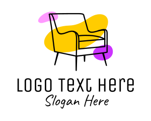 Couch Chair Furniture Logo