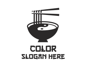 Yin Yang Asian Noodles  Logo