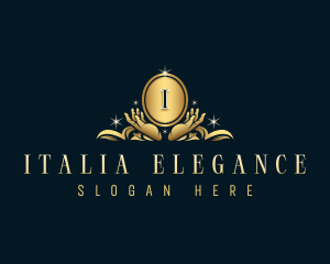 Elegant Mystic Hand logo design