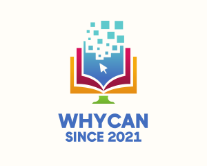 Kids - Digital Learning Book logo design