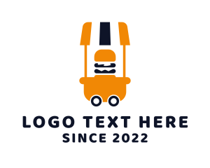 Burgeria - Burger Food Cart logo design