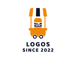 Culinary - Burger Food Cart logo design