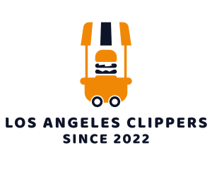 Chef - Burger Food Cart logo design