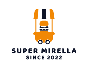 Market - Burger Food Cart logo design