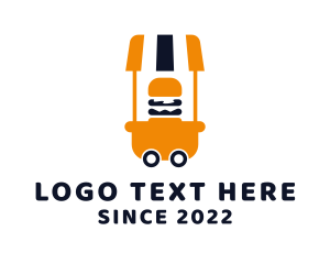 Food - Burger Food Cart logo design