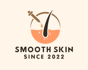 Skin Hair Treatment logo design