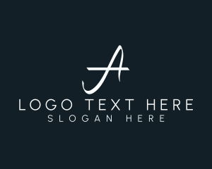 Cursive - Handwritten Cursive Signature logo design