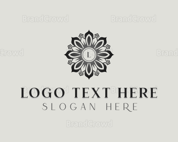 Stylish Flower Event Logo
