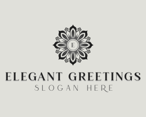 Stylish Flower Event logo design