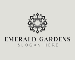 Stylish Flower Event logo design