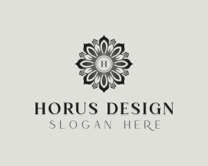 Stylish Flower Event logo design