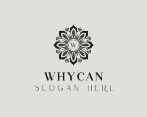 Salon - Stylish Flower Event logo design