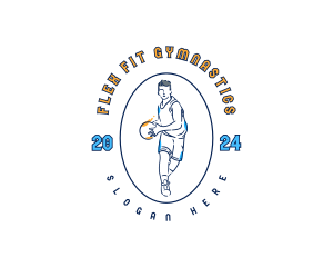 Athlete - Basketball Athlete Training logo design