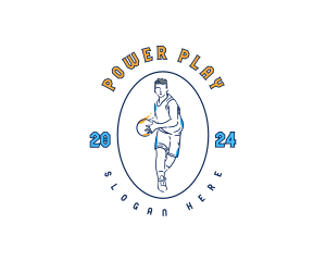 Athlete - Basketball Athlete Training logo design