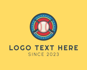 Round - Baseball Team Crest logo design