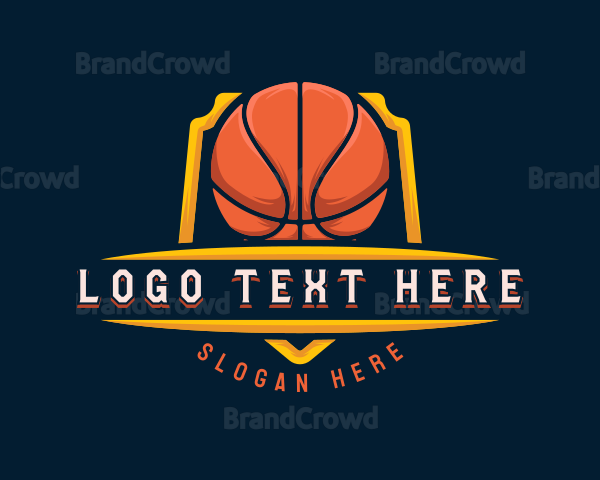 Basketball League Tournament Logo