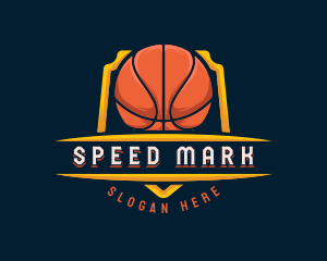 Basketball League Tournament logo design