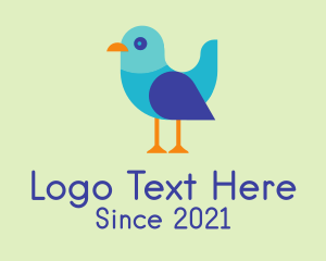 Zoo - Multicolor Love Bird logo design