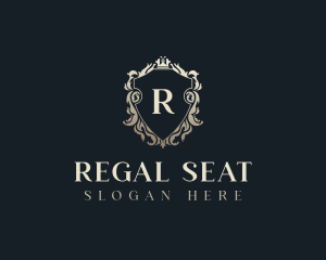 Regal Wedding Crest logo design