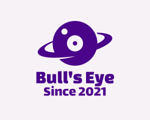 Planet Eye Orbit logo design