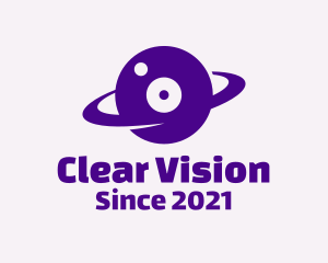 Planet Eye Orbit logo design