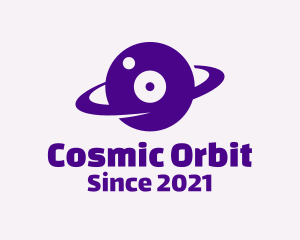 Planet Eye Orbit logo design