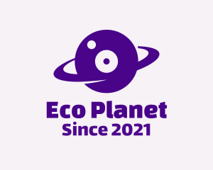 Planet Eye Orbit logo design