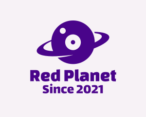 Planet Eye Orbit logo design