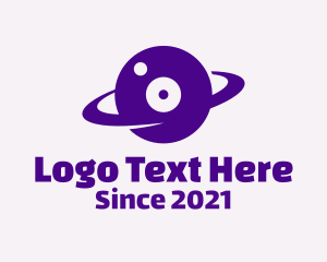 Visual - Planet Eye Orbit logo design