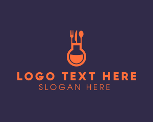 Experimental - Gastronomy Food Flask logo design