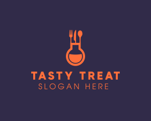 Yummy - Gastronomy Food Flask logo design