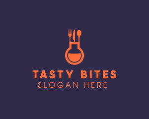 Food - Gastronomy Food Flask logo design